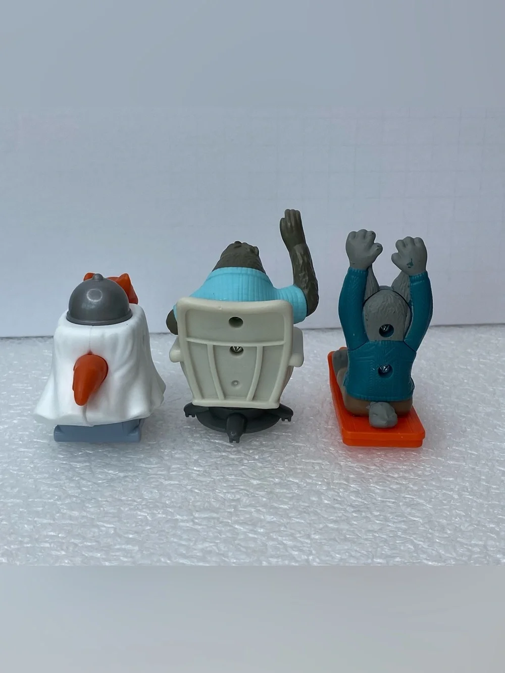 Lot of 3 Disney Zootopia 2 McDonalds Happy Meal Toys Figures
